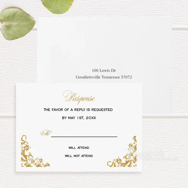 formal gold white roman church catholic wedding invitations