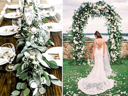 10 Inexpensive Greenery Wedding Ideas to Embrace Nature - Rosy Prints