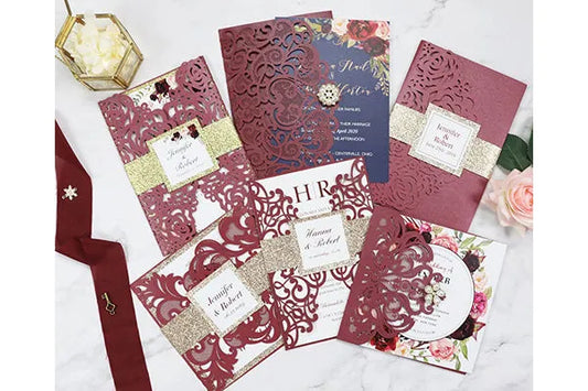 20 Unique Wedding Invitation Ideas for Your Special Day - Rosy Prints