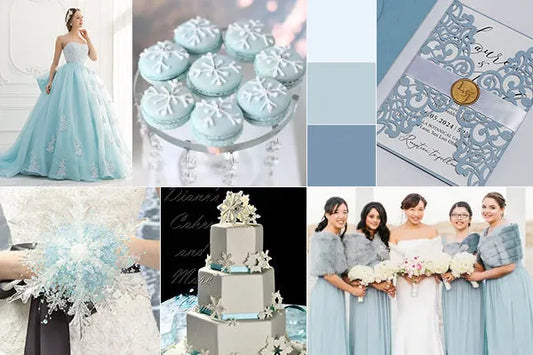 Winter Snowflake Wedding Invitations