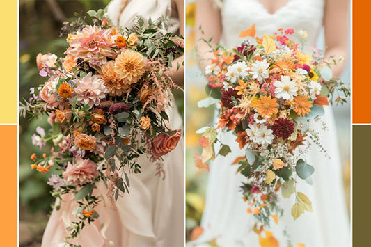 Cascading Wedding Bouquet Ideas for Fall 2025