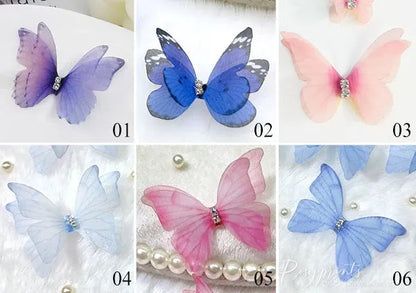 lilac purple and silver butterfly Quinceanera invitations ROSG10 - Rosy Prints