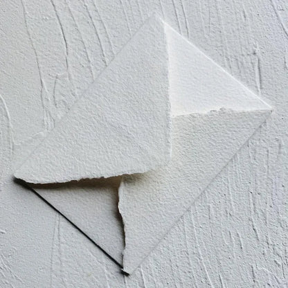 Handmade deckled edge envelopes
