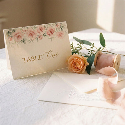 dusty rose pink floral vellum paper wedding invitations