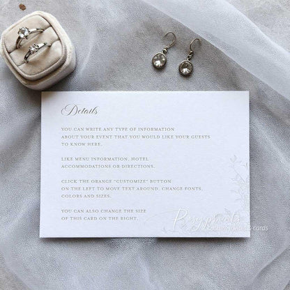 hand drawn peony floral letterpress wedding invitations
